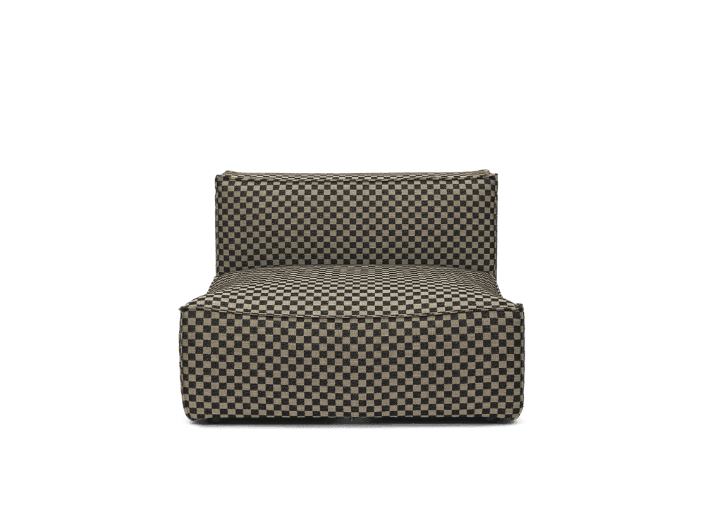 Ferm Living Catena Sofa Center L100 - Check - Sand/Black — фото 2