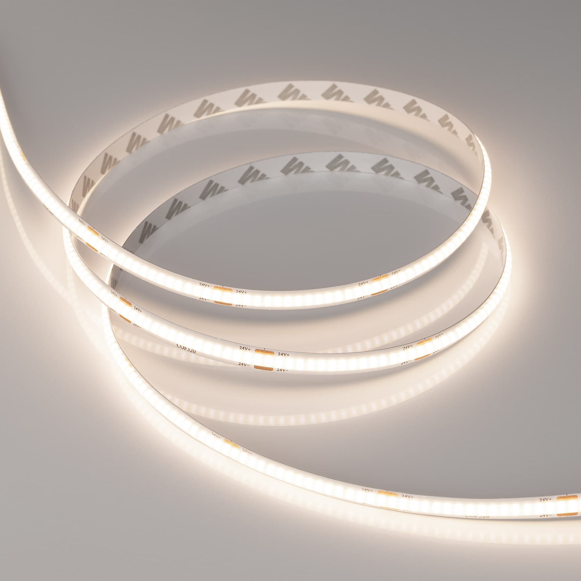 Светодиодная лента COB-X320-8mm 24V Day4000 (8 W/m, IP20, 5m) (Arlight, -) 039021(1) — фото 2