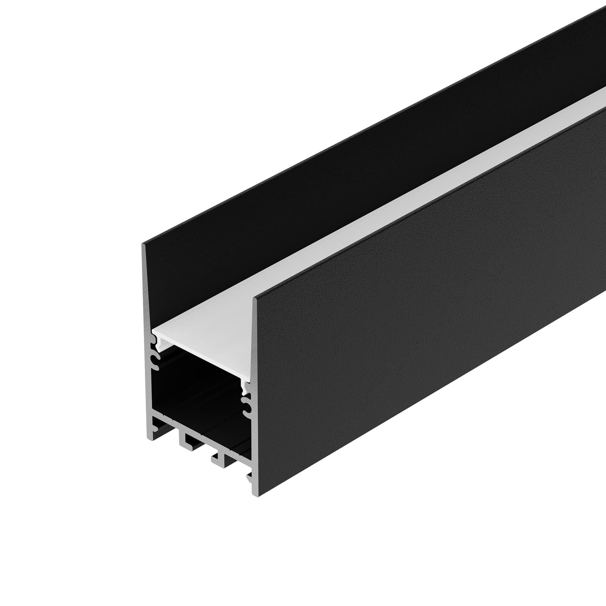 Профиль SL-COMFORT-3551-2000 BLACK (Arlight, Алюминий) 046317