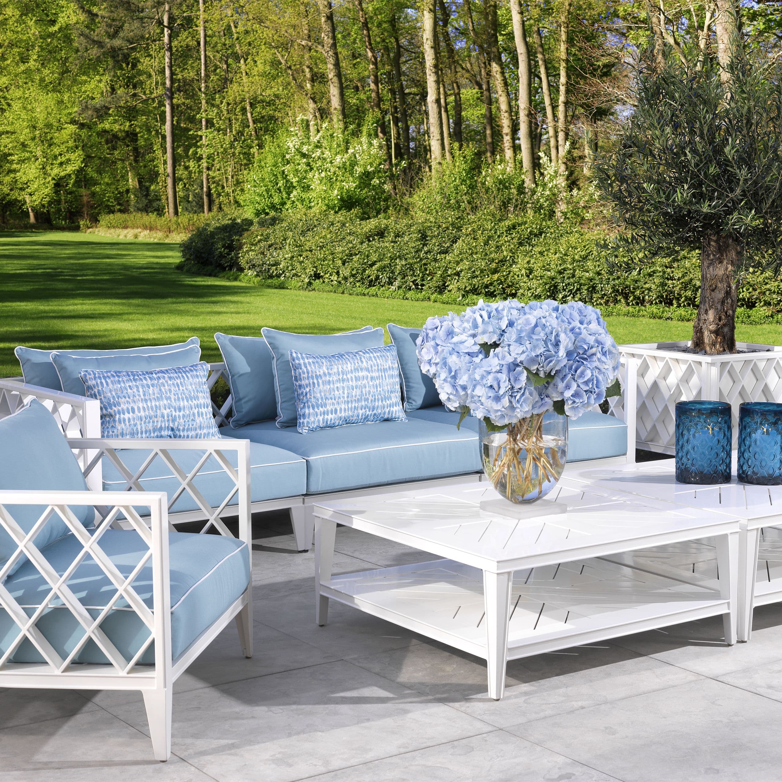 Eichholtz Outdoor Coffee Table Bell Rive square — фото 6