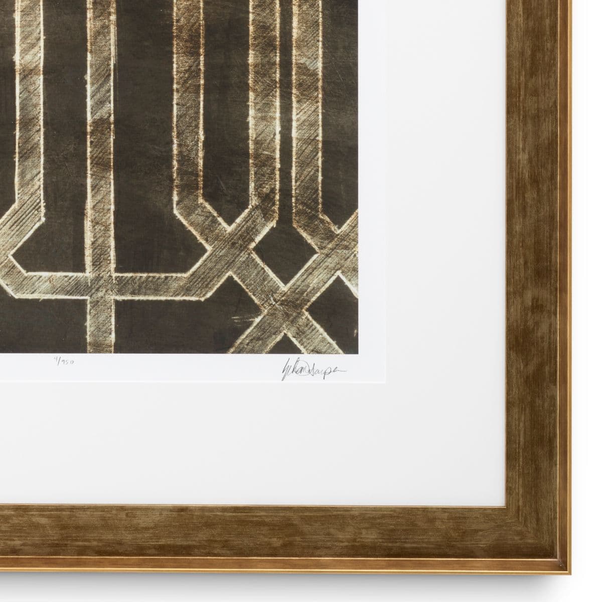 Eichholtz Print Trellis Pattern by Ethan Harper II set of 2 — фото 5