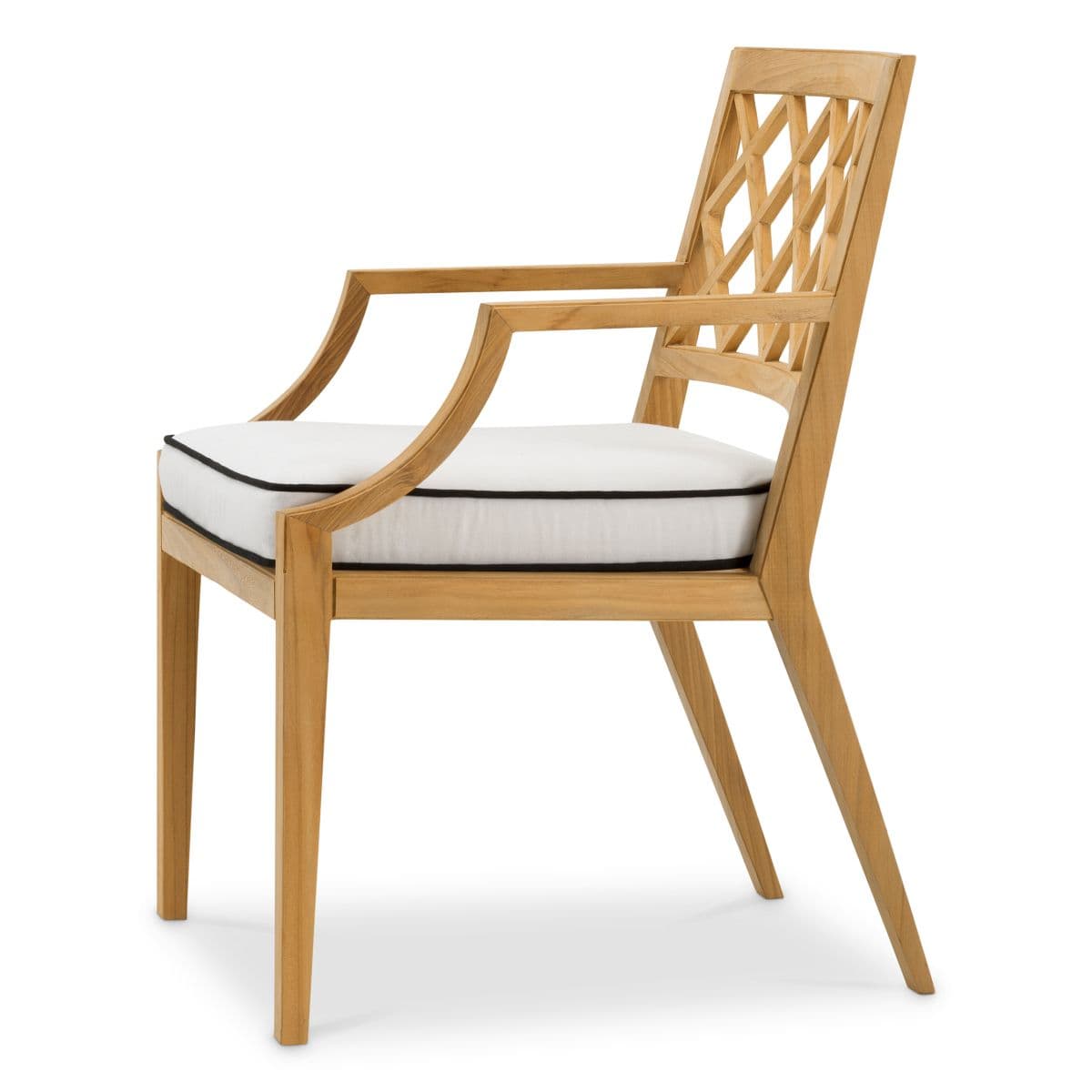Eichholtz Outdoor Dining Chair Paladium with arm — фото 5