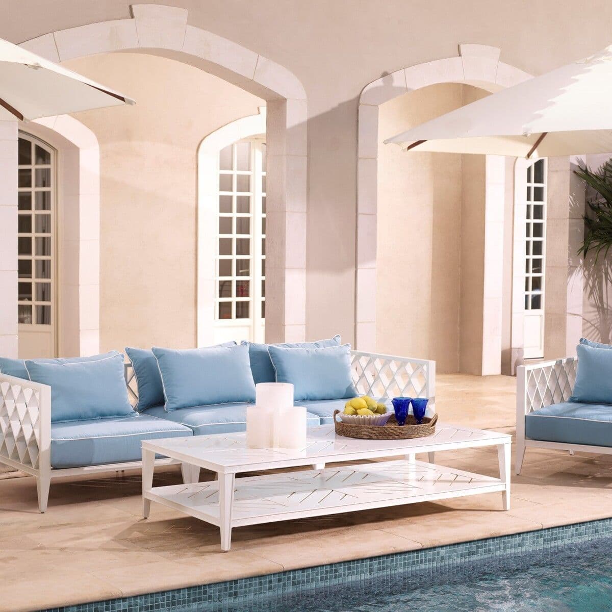 Eichholtz Outdoor Coffee Table Bell Rive rectangular — фото 2