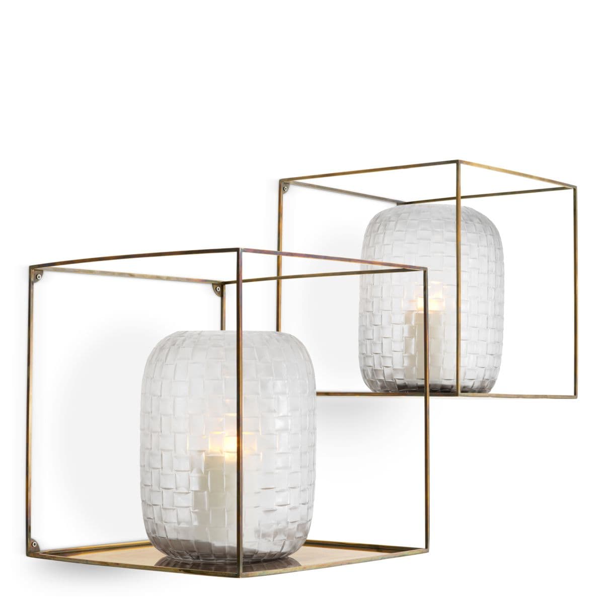 Eichholtz Wall Rack Deco square set of 2 — фото 2