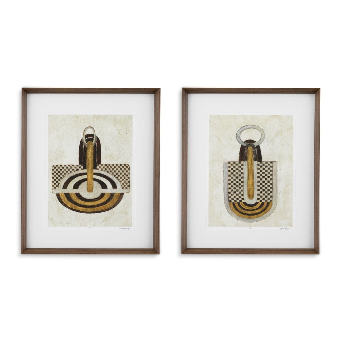 Eichholtz Print Objet d'Art by Vanna Lam set of 2