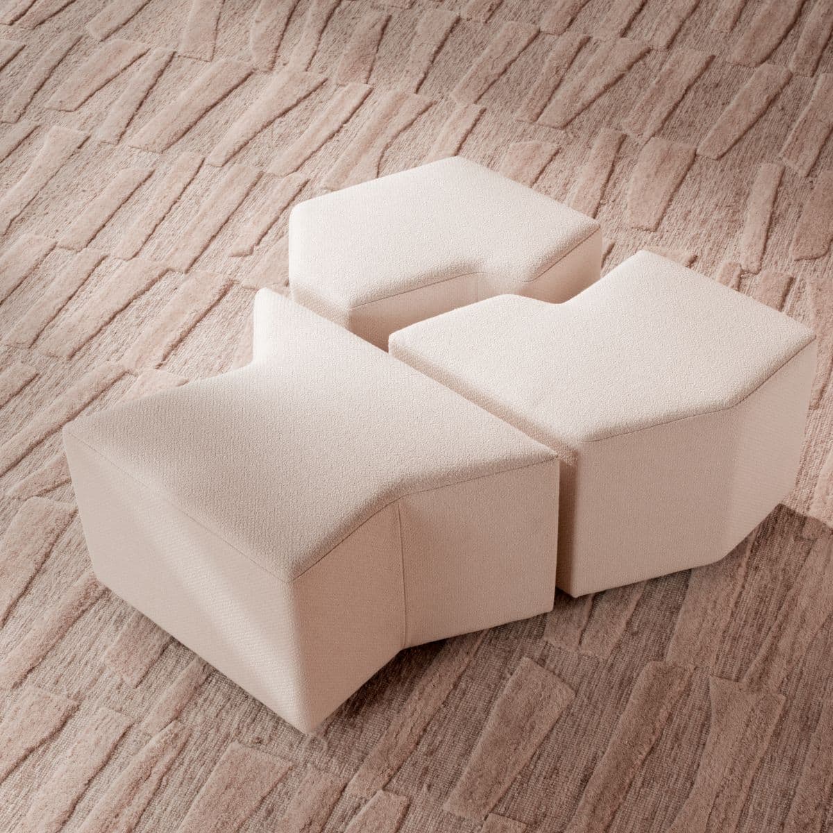 Eichholtz Stool Filbert set of 3 — фото 2