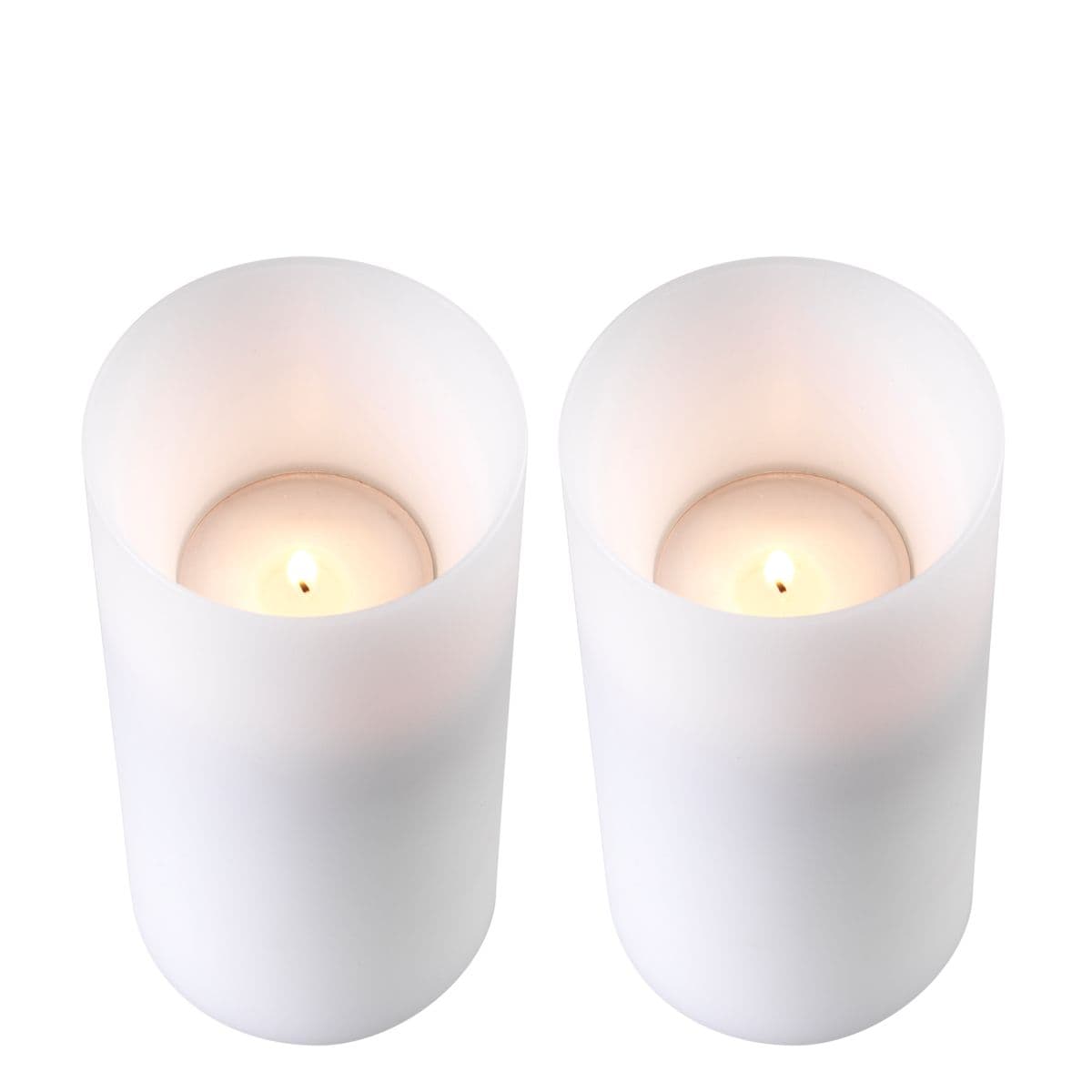 Eichholtz Artificial Candle deep ø 10 x H. 21 cm set of 2 — фото 4