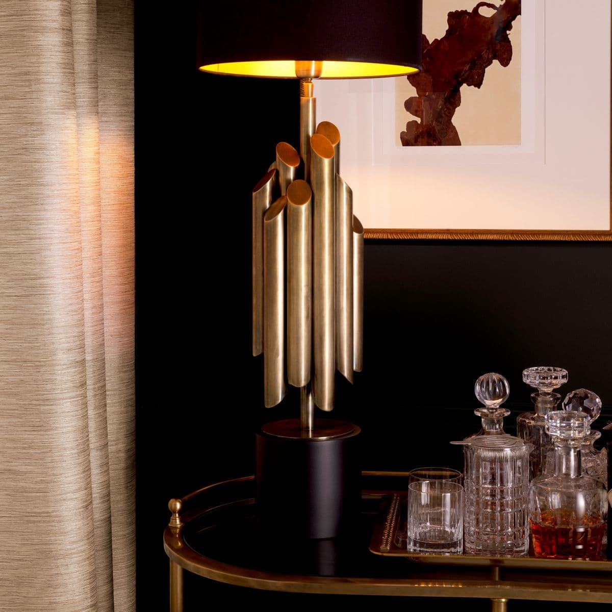 Eichholtz Table Lamp Beau Rivage Round — фото 2