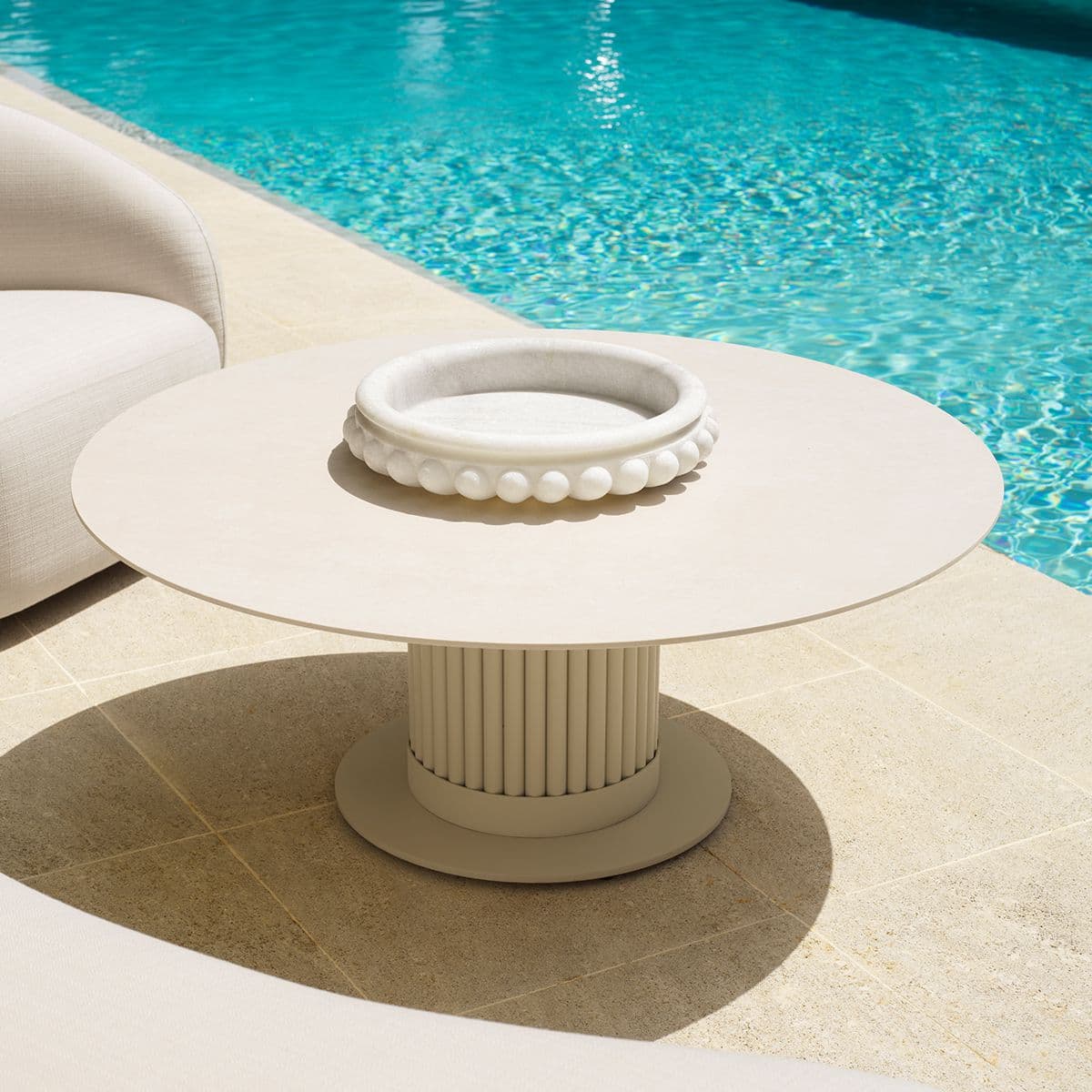 Eichholtz Outdoor Coffee Table Volterra Round — фото 2