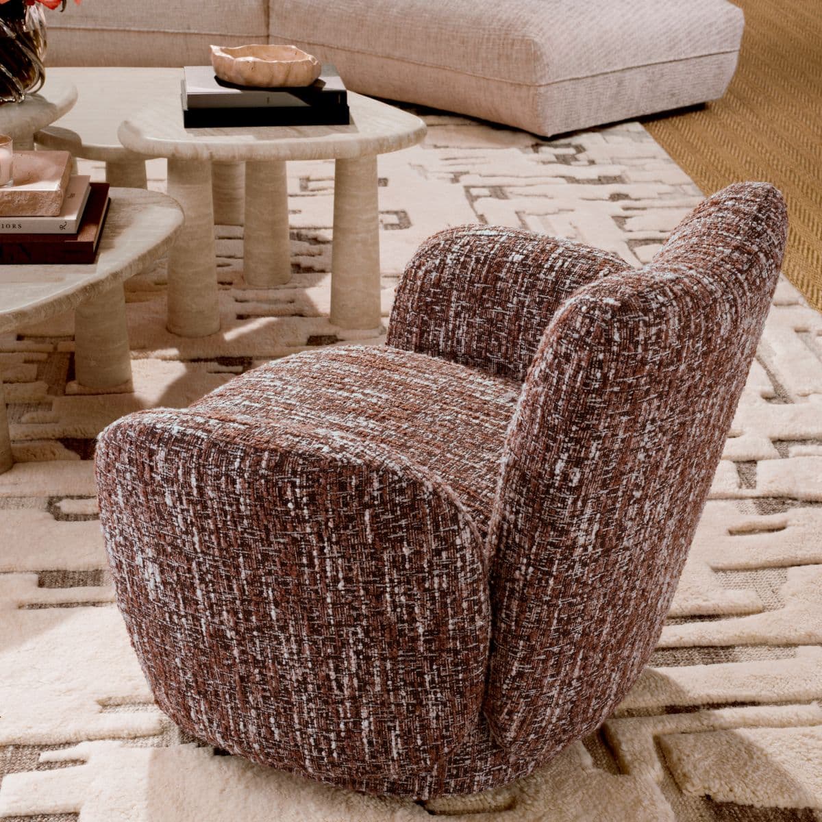 Eichholtz Swivel Chair Merida — фото 2