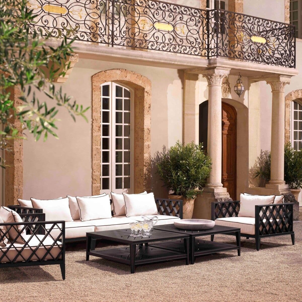 Eichholtz Outdoor Coffee Table Bell Rive square — фото 2