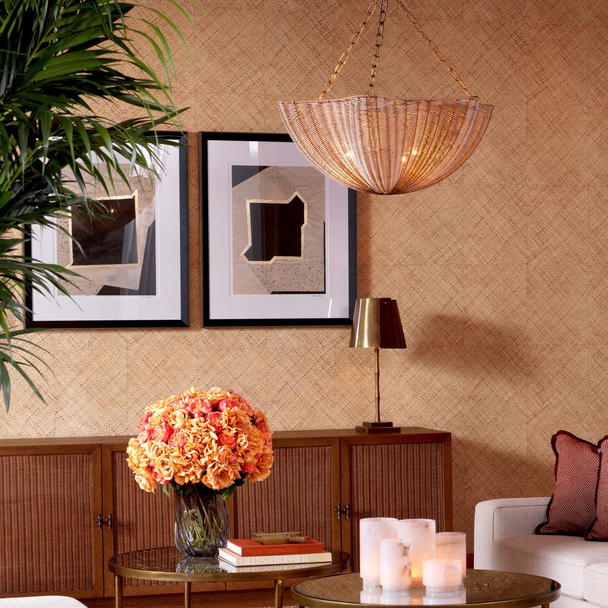 Eichholtz Print Creased Umber by Vanna Lam set of 2 — фото 2