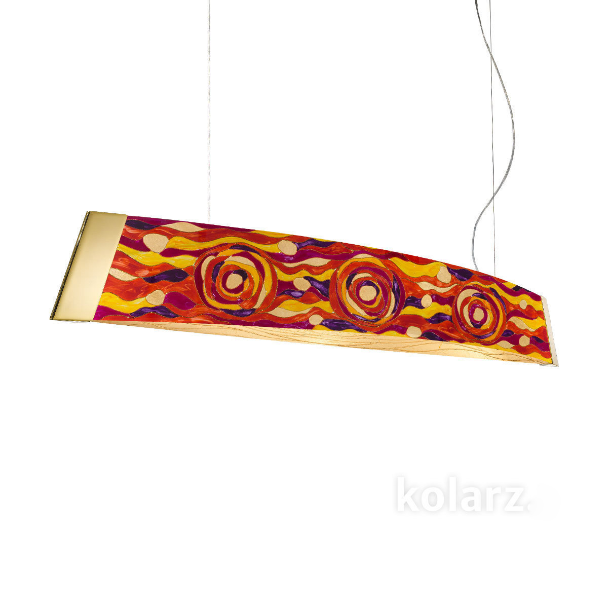 KOLARZ Подвесной светильник Kolarz BARCA, Aqua Red, 130