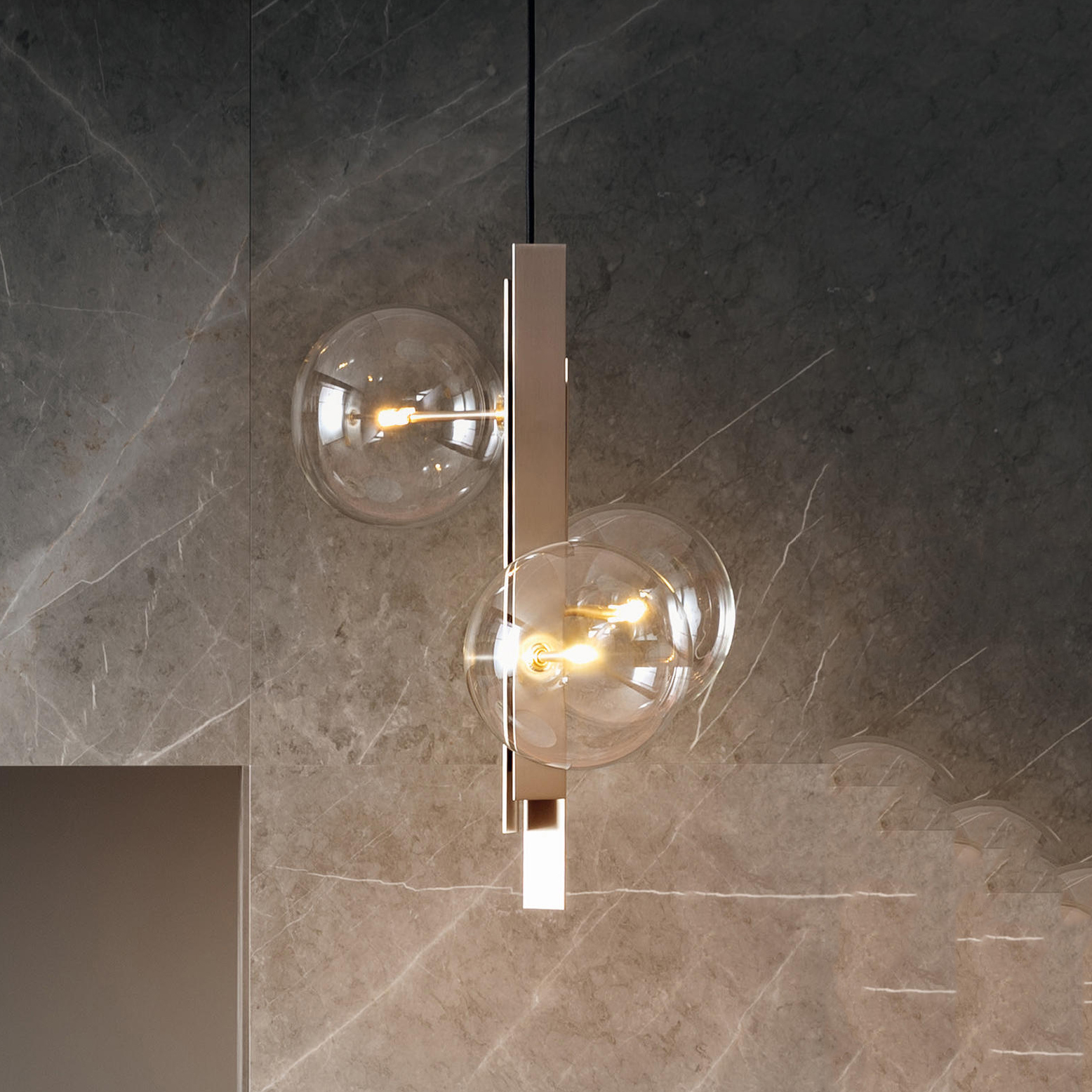 Bonaldo Подвесной светильник Bonaldo Bon ton 3 lights fixture