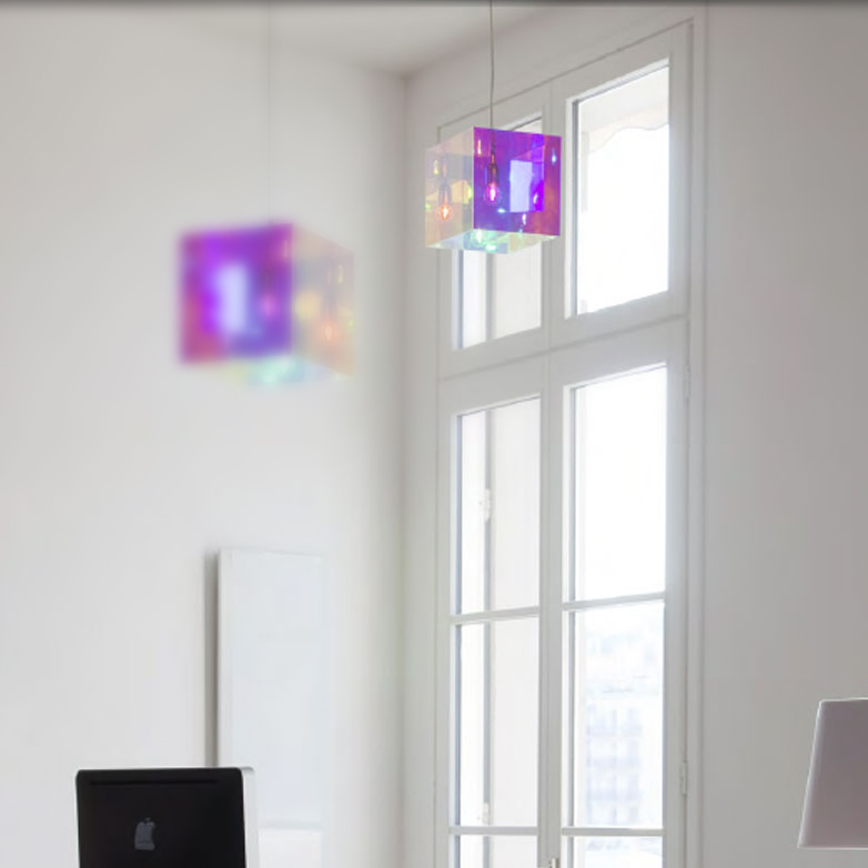 DesignHeure Подвесной светильник DesignHeure Cubes Miroirs C156