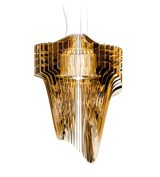 Slamp Люстра Slamp Aria Gold
