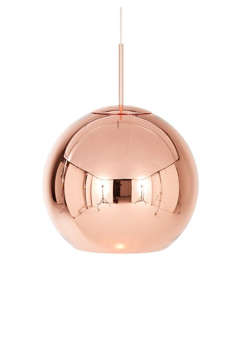 Tom Dixon Подвесной светильник Tom Dixon Copper Pendant Round 45cm