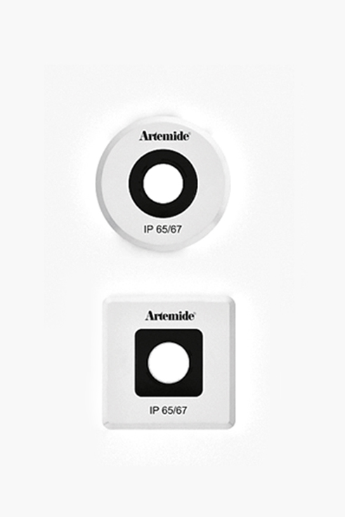 Artemide outdoor Светильник Artemide Ego 55 даунлайт EL 3000K круглый алюминий IK09