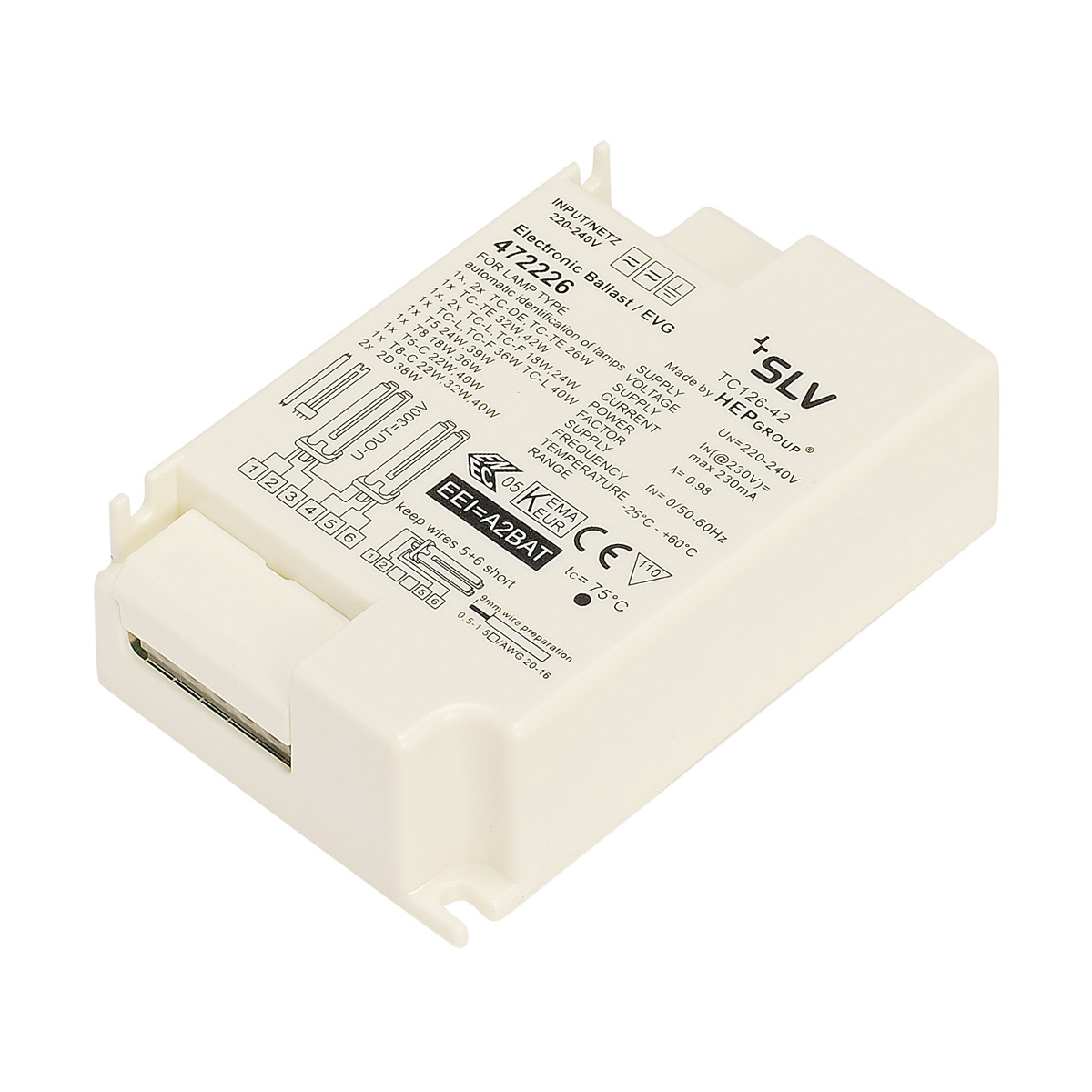 SLV Electronic ballast