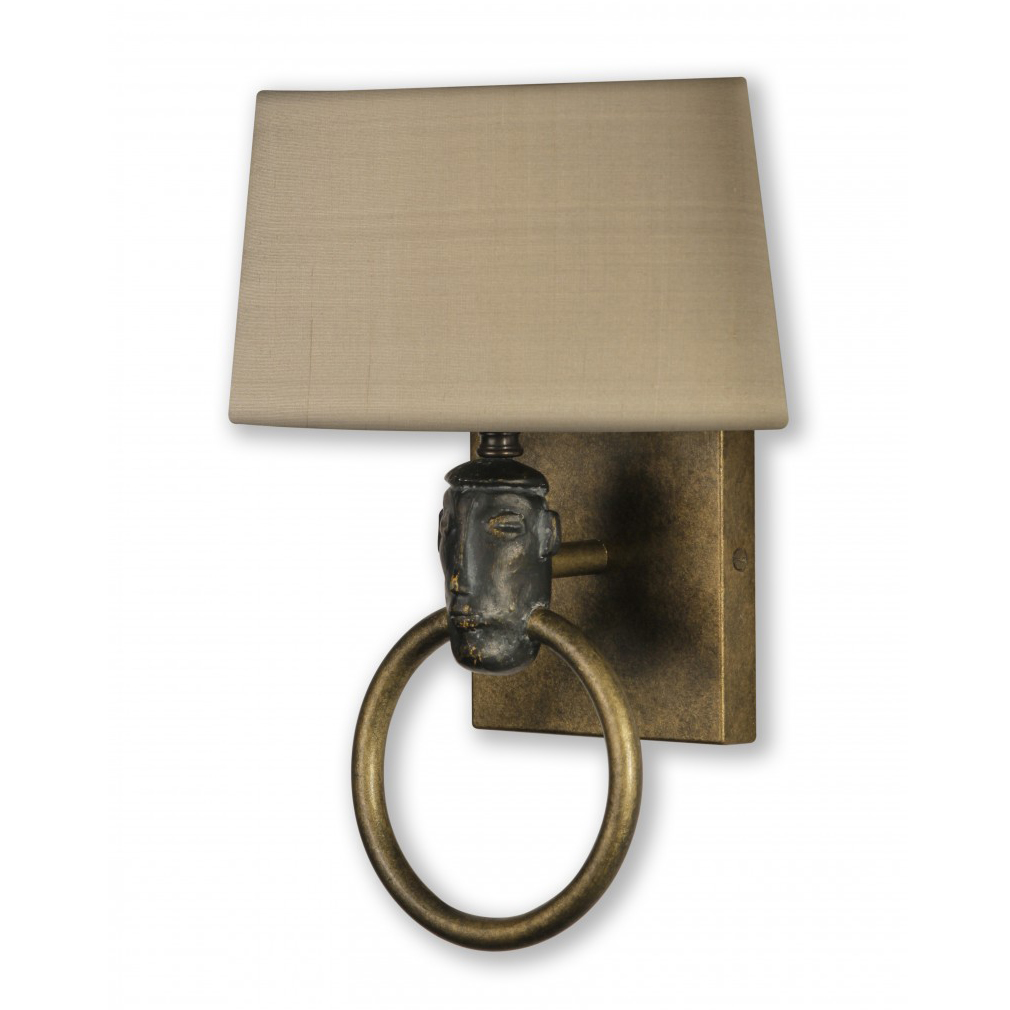 Porta Romana Бра Porta Romana African Head Wall Light