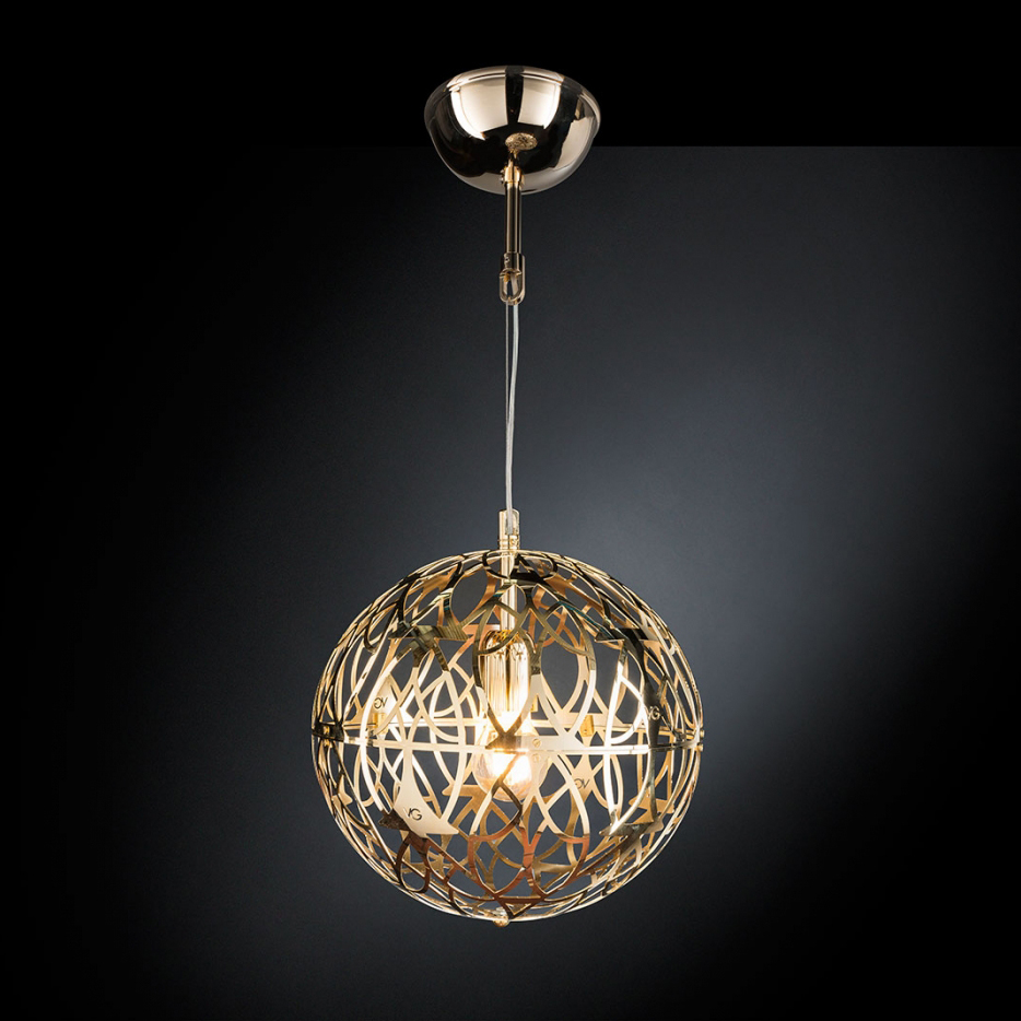 VGnewtrend Подвесной светильник VGnewtrend ARABESQUE MARTE 30 gold