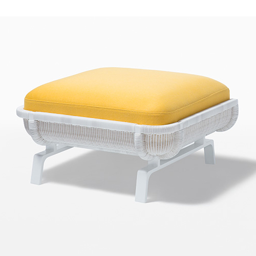 Holly Hunt Уличный пуф Holly Hunt TORTUGA LOUNGE OTTOMAN