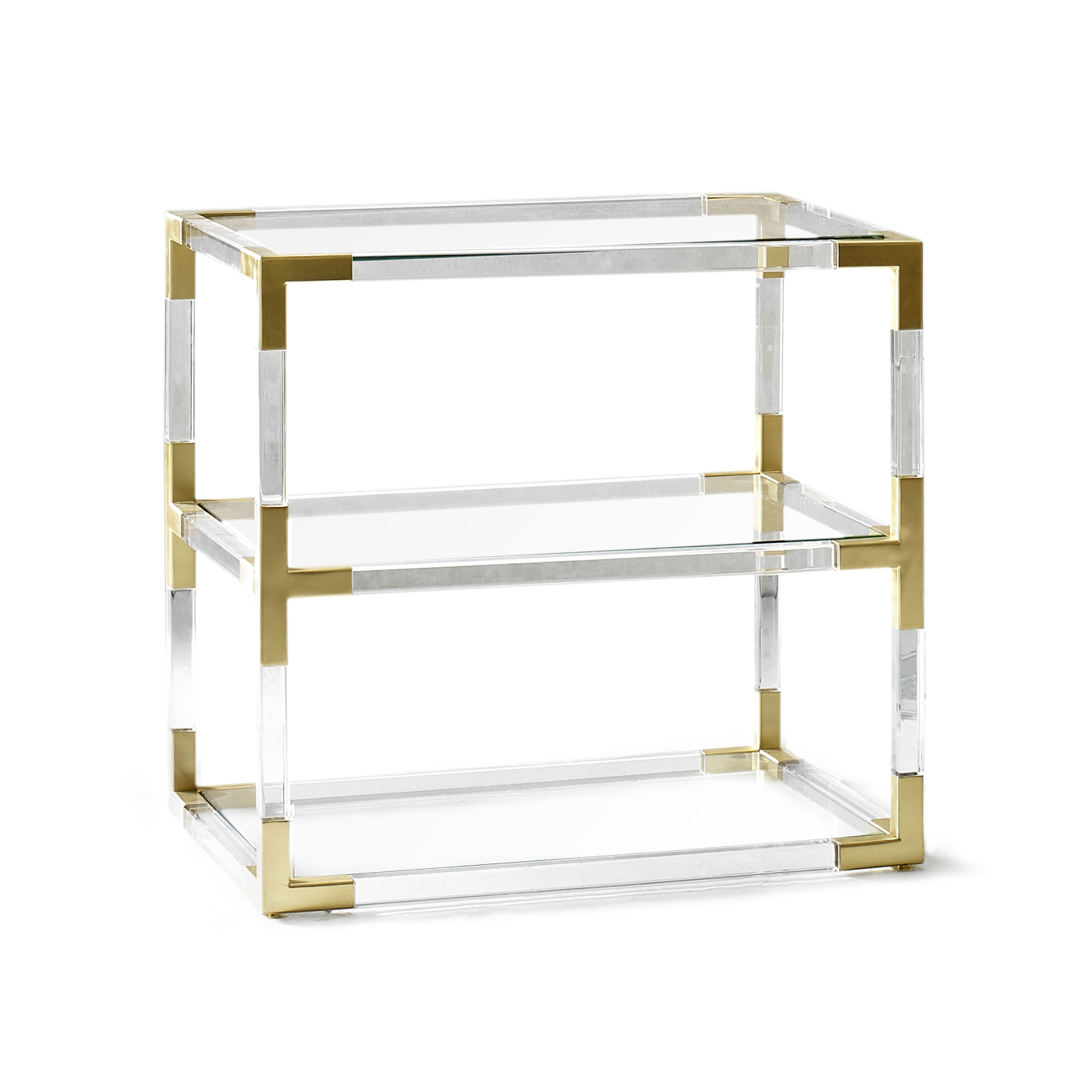 Jonathan Adler Приставной столик Jonathan Adler Jacques 2-Tier Side Table