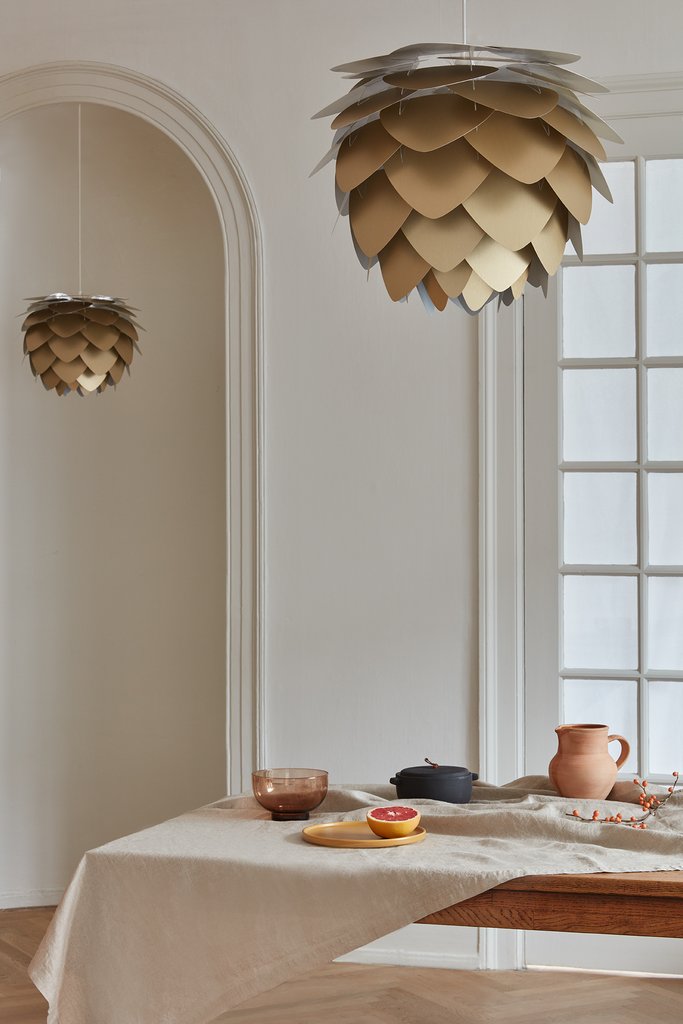 UMAGE Абажур UMAGE Aluvia brushed brass mini