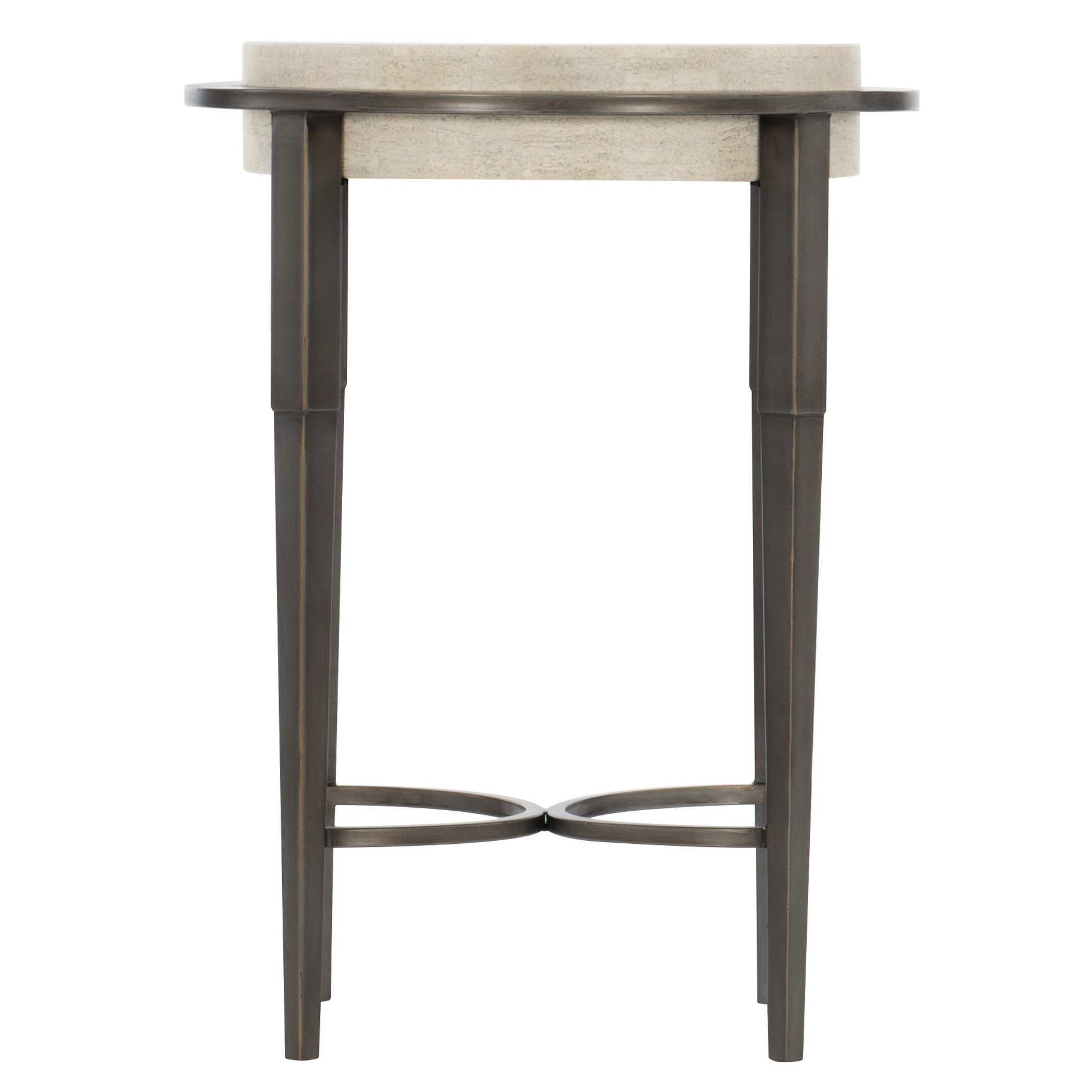 Bernhardt Приставной столик Bernhardt Barclay Metal Round Drink Table