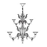 Люстра La Murrina Veneziano S/8+4, фото 1