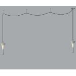 Подвесной светильник Lamp International Goccia 2034/D2, фото 1