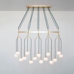 Подвесной светильник SkLO drape skirt 15 chandelier, фото 1