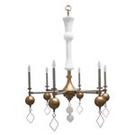 Люстра Louise Gaskill Vintage Etta with white glass, фото 1