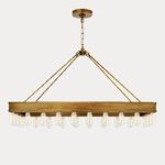 Люстра Ralph Lauren Home Roark Rectangular Chandelier, фото 1