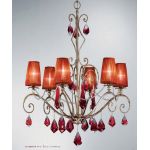 Люстра Stillux CHABOD 1820/6-R-R, фото 1