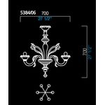 Люстра Barovier&amp;Toso 5384/06, фото 1