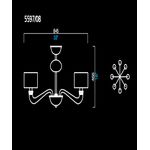 Люстра Barovier&amp;Toso 5597/08, фото 1