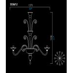 Люстра Barovier&amp;Toso 5556/12, фото 1