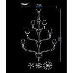 Люстра Barovier&amp;Toso 5586/27, фото 1