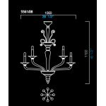Люстра Barovier&amp;Toso 5561/08, фото 1