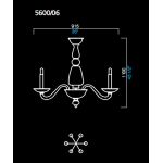 Люстра Barovier&amp;Toso 5600/06, фото 1