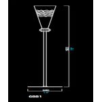 Напольный светильник Barovier&amp;Toso 6881, фото 1