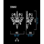 Настенный светильник Barovier&amp;Toso 5596/02, фото 1