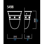 Настенный светильник Barovier&amp;Toso 5498, фото 1