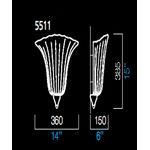 Настенный светильник Barovier&amp;Toso 5511, фото 1