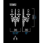 Настенный светильник Barovier&amp;Toso 5558/02, фото 1