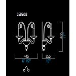 Настенный светильник Barovier&amp;Toso 5589/02, фото 1