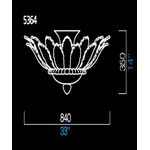 Потолочный светильник Barovier&amp;Toso 5364, фото 1