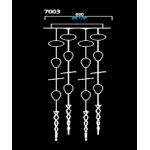 Потолочный светильник Barovier&amp;Toso 7003, фото 1