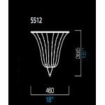 Потолочный светильник Barovier&amp;Toso 5512, фото 1